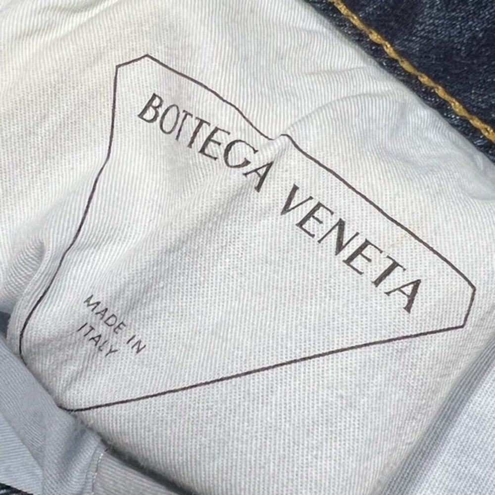 Bottega Veneta Straight Leg Cargo Jeans Mid Blue Women’s EU 40/US 4 - Picture 5 of 7